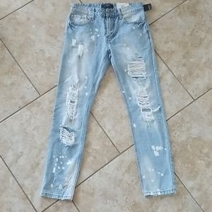 New men jeans forever 21 slim feet w29 l30